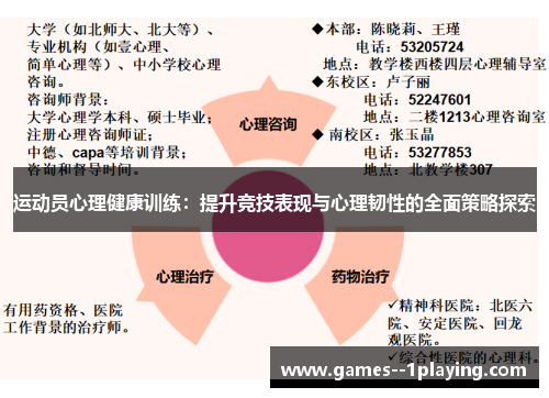 运动员心理健康训练：提升竞技表现与心理韧性的全面策略探索